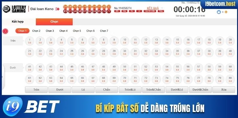 Bí kíp bắt số dễ dàng trúng lớn